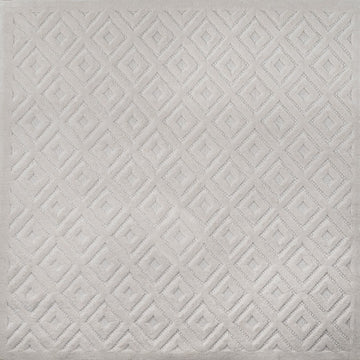 Portmany Neutral Diamond Trellis Indoor/outdoor Area Rug